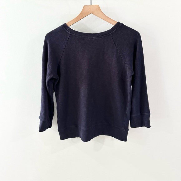 J. Crew Port Of Call Sweatshirt Navy Size XS - Picture 6 of 6